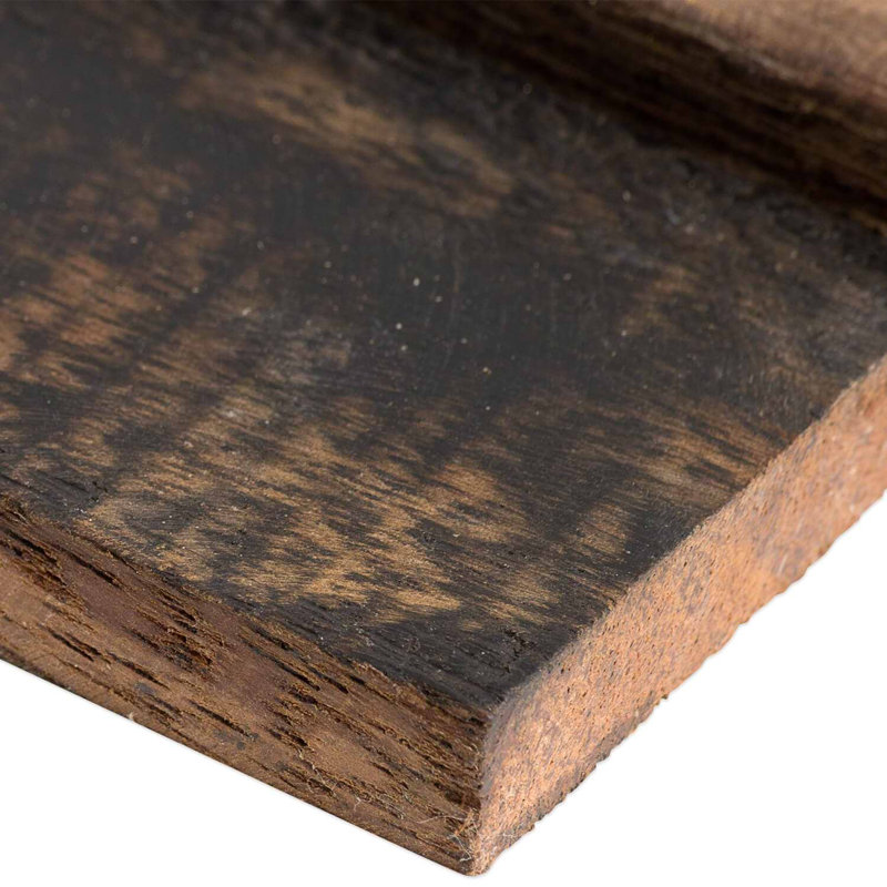 Driftwood 12x24 Textured Reclaimed Wood Mosaic Tile, Brownheart