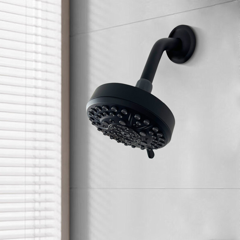Adjustable Shower Head 1.8 GPM GPM, Matte Black