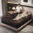 12'' Medium-Firm Hybrid Mattress in a Box with Cooling Gel Memory Foam, Pocket Coils for Motion Isolation, Fiberglass-Free & Certified Safe-715527442-715527446