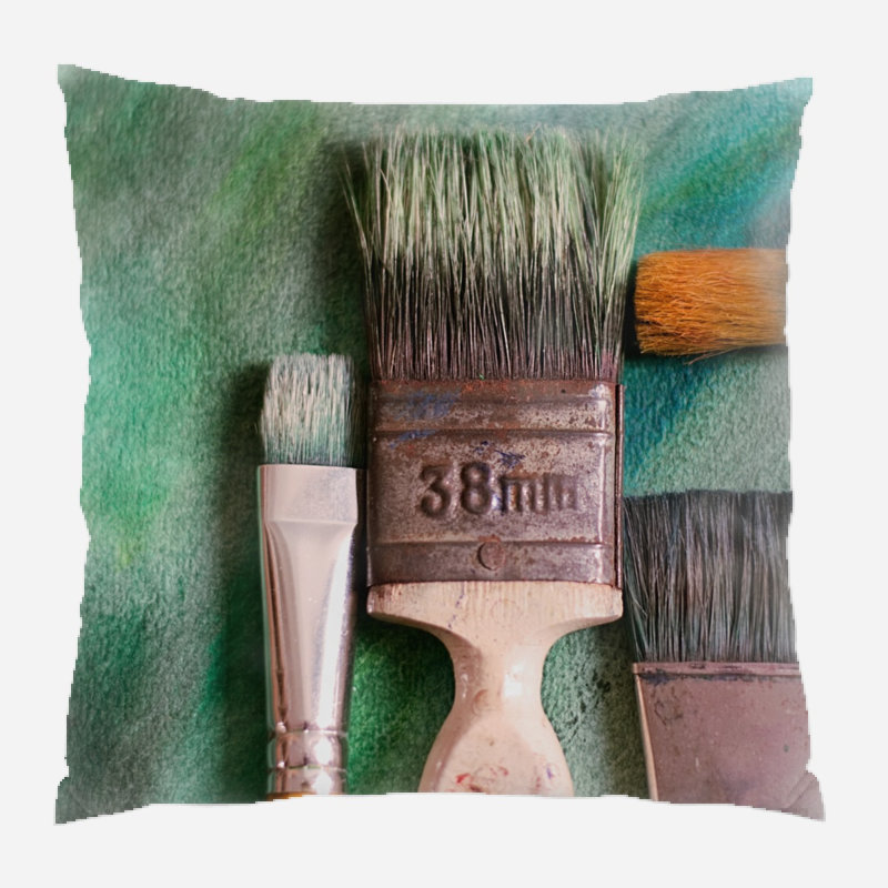 Coussin décoratif créativité Vivan, Microsuède, Intérieur