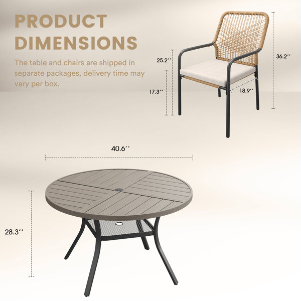 Dimensions du produit