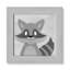 Impression sur papier Cheery Racoon-47841936-47841945