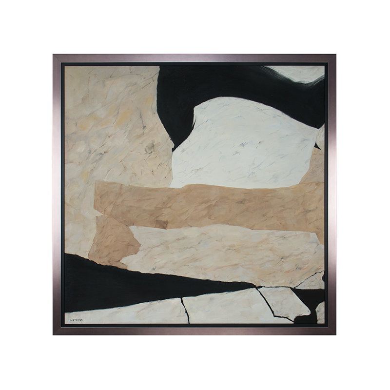 Tan And Black Print by Watkins