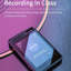 Lecteurs MP3 64 Go, lecteur de musique avec haut-parleur HD intégré, radio FM, enregistreur de voix, livre électronique, son hifi, écran tactile, idéal pour le sport