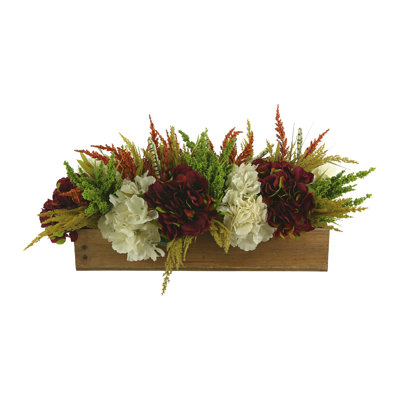 Hidalgo Polysilk Hydrangea Arrangement