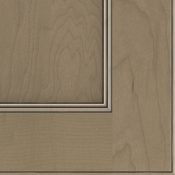 Dwelling Lanning Door Sample, Maple, Forest Dusk w/Onyx Glaze