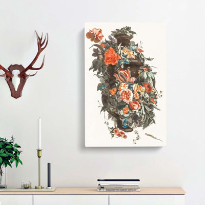 Floral Garland by Johan Teyler - Wrapped Canvas