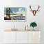 Illustration of Brooklyn Bridge - Wrapped Canvas-55360267