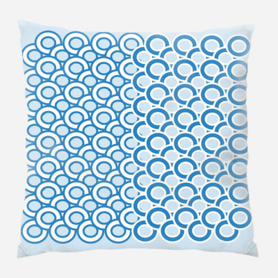 Coussin décoratif géométrique