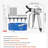 Airless Paint Spray Gun And Hose Kit 3600PSI With Extension Rods Filters