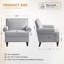 Chaise avec accoudoirs rembourrée Modern-627784142