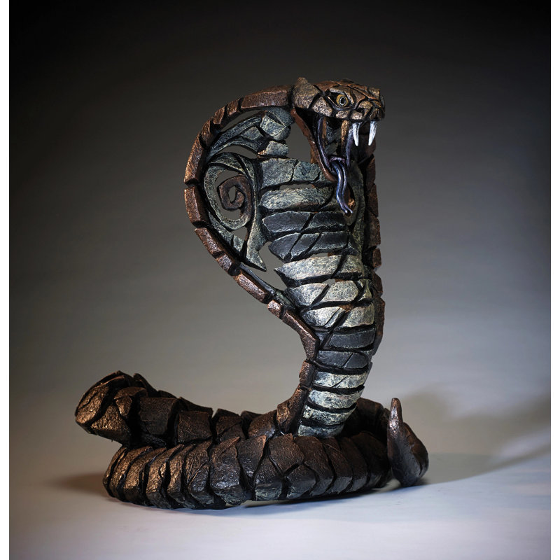 EDGE Sculpture Cobra 16in H