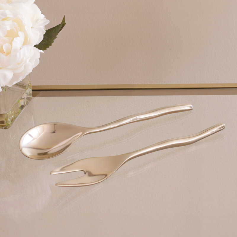 Sierra Modern Salad Servers