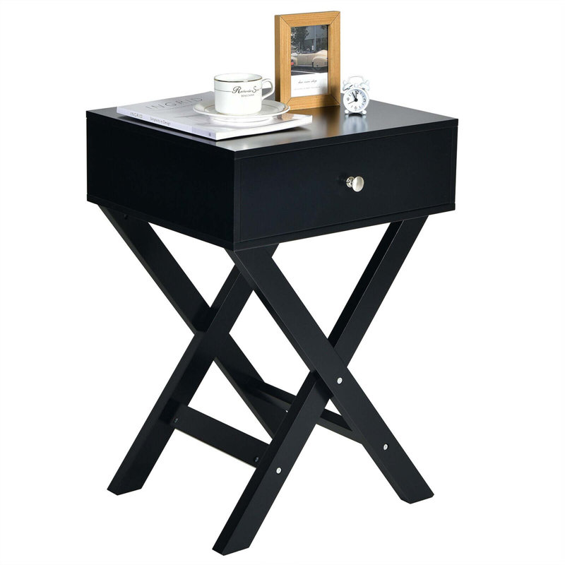 Iowa Park 18'' W Nightstand, Black