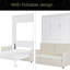 Lit escamotable double pleine grandeur avec coussin-197595379