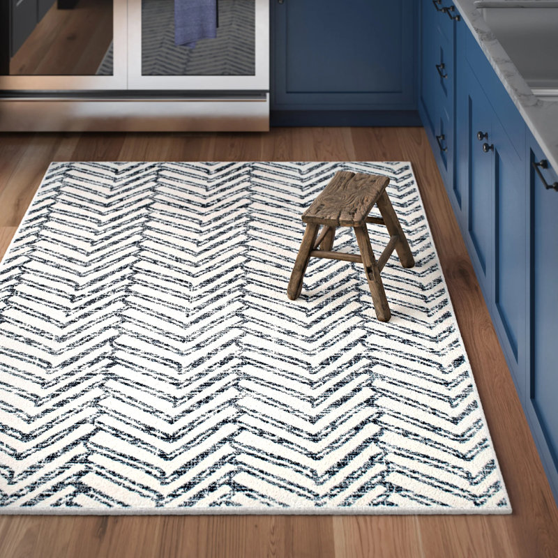 Geometric Area Rug, Rectangle 122 x 183cm