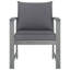 Chaise longue avec coussins 4 pièces-923268756