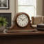 Hadley Traditional Analog Mechanical Tabletop Clock in Oak Yorkshire