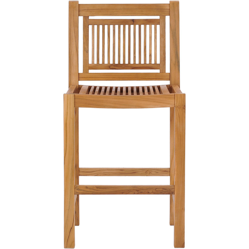 Maldives Outdoor Teak Bar Stool