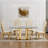 70" Rectangle Faux Marble Dining Table-1456587079-1456587078