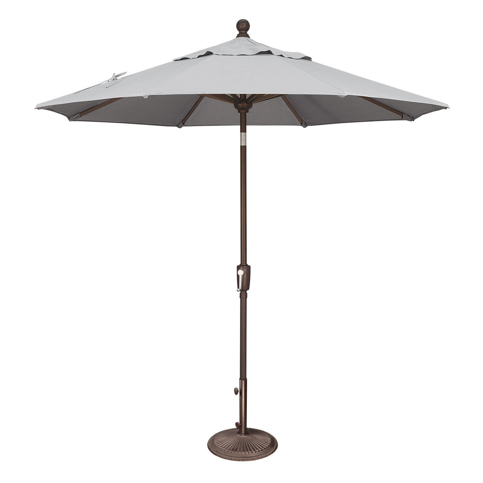 Launceston Market Umbrella, Bronze, Sunbrella / Granite, 96" H x 90" W x 90" D