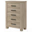 Commode à 5 tiroirs pour chambre à coucher