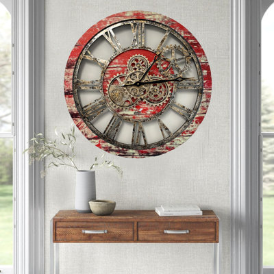 Solid Wood Wall Clock