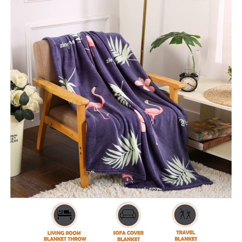 Plain Weave / Muslin Heated Throw Blanket
