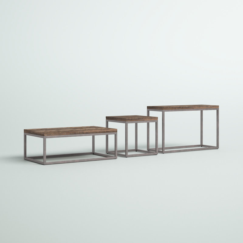 Ensemble de tables basses 3 pièces Galena