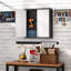 Armoire de rangement murale en métal 29,5 po avec tablette réglable et armoire à outils durable Mak Peace-118178670