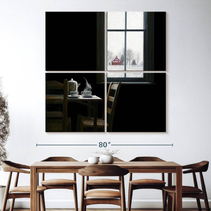 Lilie Pause, 74" H x 74" W