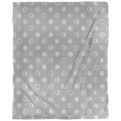 Tissu à phases accent moon