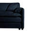 3 Nuage confortable pour un usage domestique, tissu chenille, bleu, siège profond surdimensionné, maison modulaire mobile et modulaire, siège avec assemblage-749577268