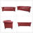 Deaneen 83.85'' Faux Leather Sofa-1017089768