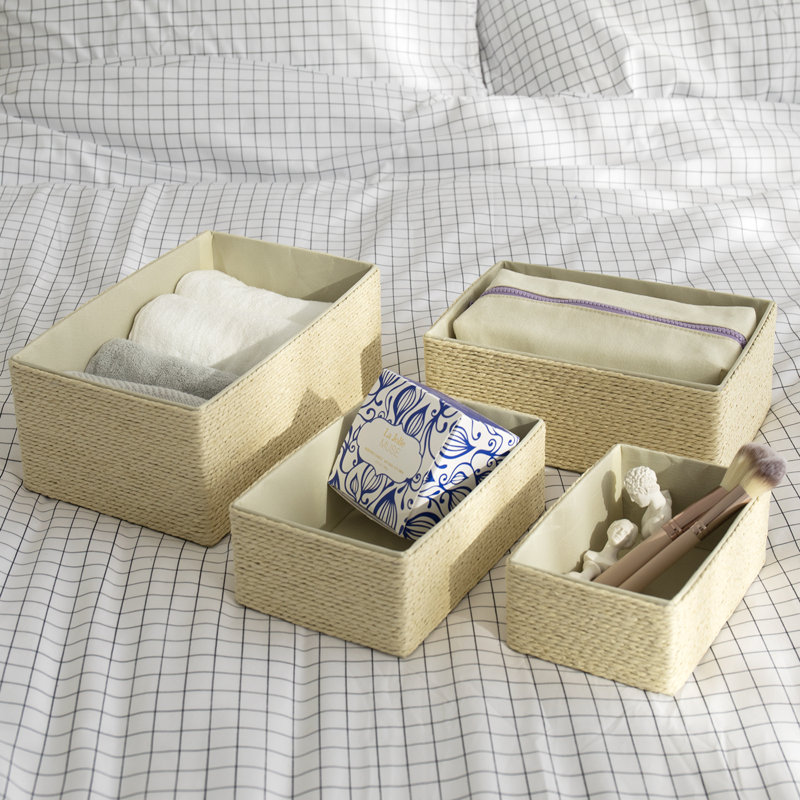 Longshore Tides Kulu Decorative Basket, Beige
