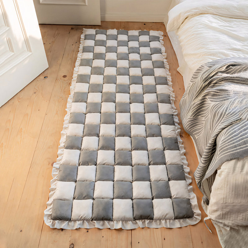 Housse en molleton, H 1,5 po x l 71 po x P 27,5 po, Polaire grise