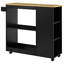 Rahi 105 cm W Kitchen Cart with-363085717