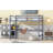 Twin High Loft Bed, Rubber Wood  Loft Bed With Safety Guardrail, Built-In Desk, Ladder-1098758267
