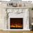 American-style simulated flame fireplace-1627224069