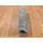 2'x3' Gray Wool and Silk Heris Design Handmade Hand Knotted Sample Rug BD2BAD5DF8A846A7905CE610B97A6CFF