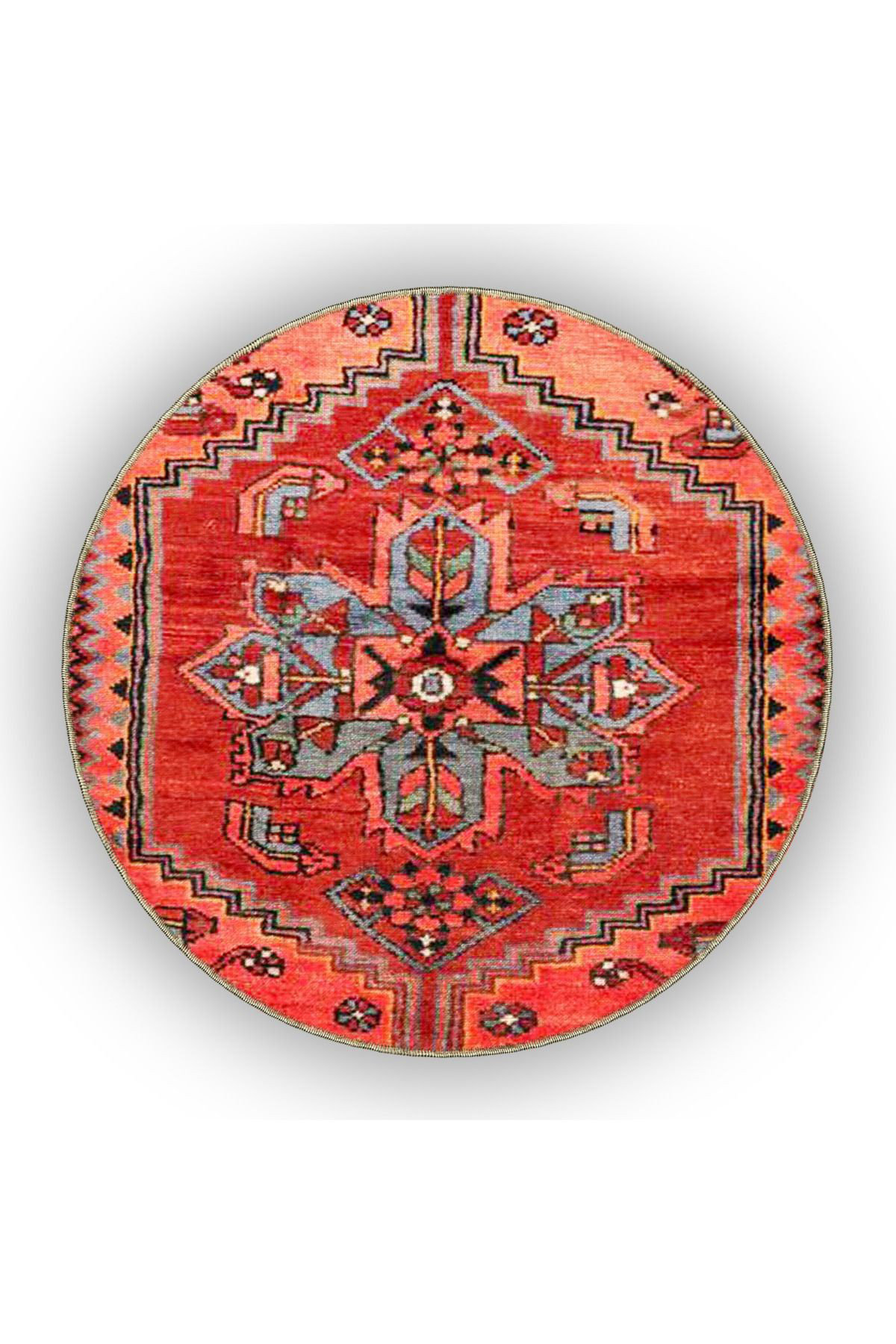 Bloomsbury Market Red Themed Traditional Ethnic Patterned Vintage ...