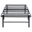 Lit plateforme noir-342612538