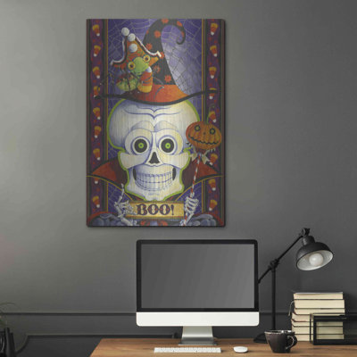 Trinx «Boo!» par David Galchutt, art mural en métal