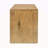 Wood-Look Square-Column MGO End Table, H18",Wood-Like Distressed Finish, Mix With Different Heights, Indoor Outdoor Use-913613138