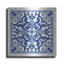 «Blue Tile VI» par Cindy Jacobs-502077367