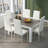 6 - Person Four Leg Dining Set-97699911