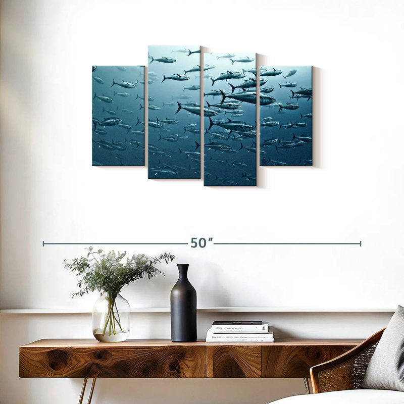 Brampt Tuna Frenzy, 22" H x 36" W