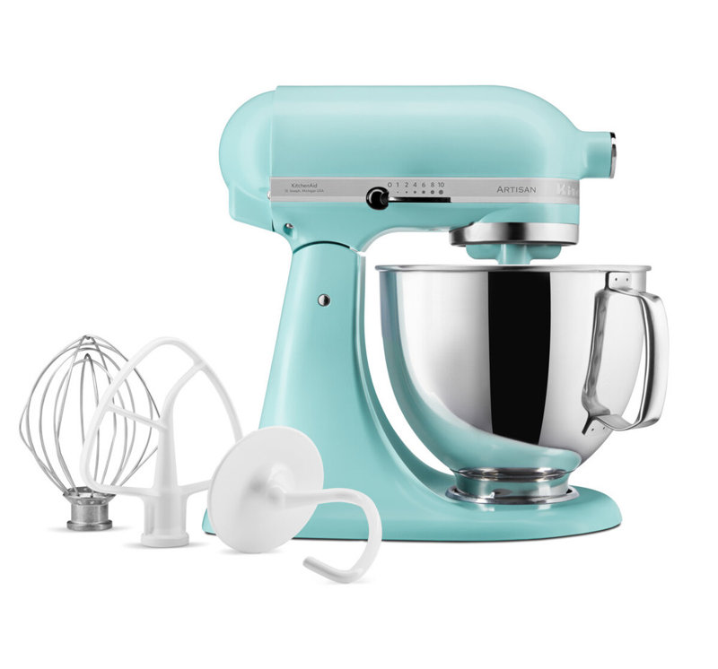 KitchenAid 4.8L Artisan Tilt-Head Stand Mixer, Mineral Water