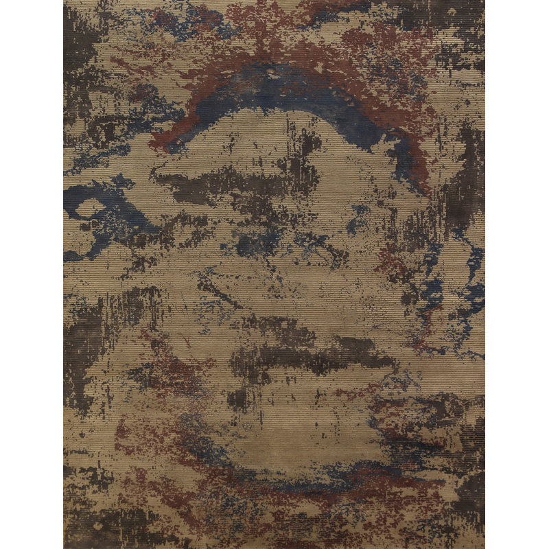 Tapis indien en laine Handmande