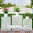 3 PCS Metal Daisi Garden Stool